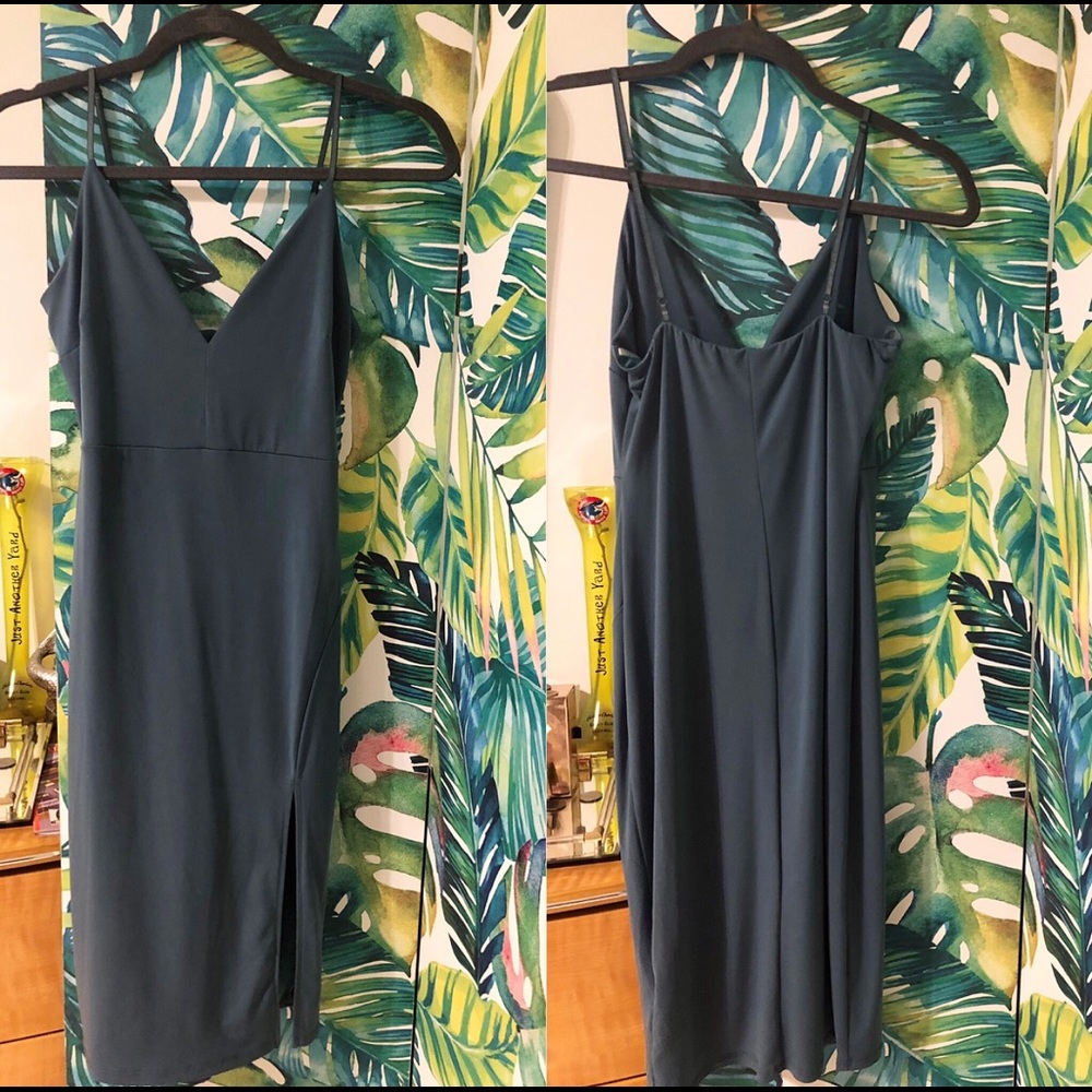 Slit dress